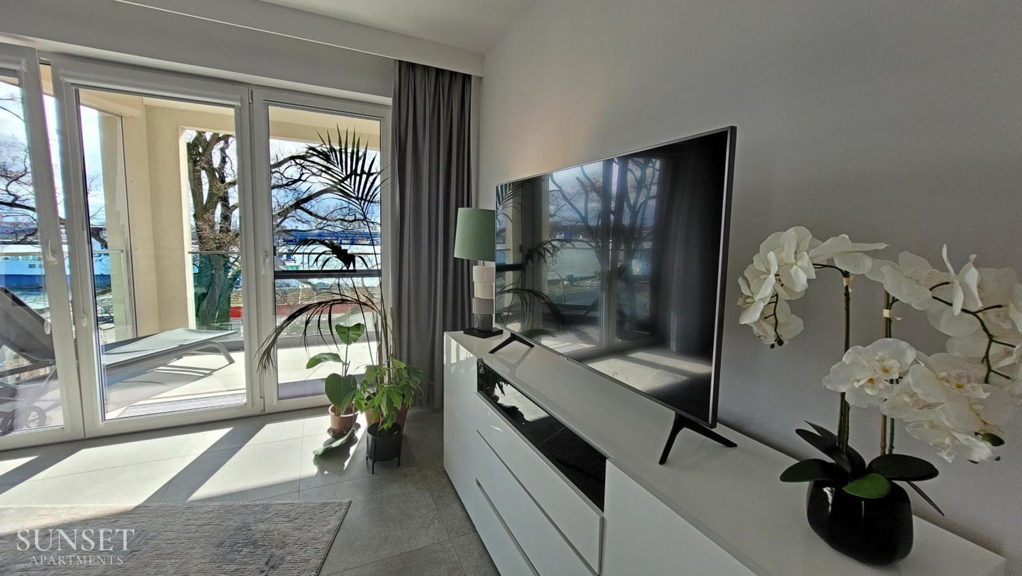 Sunset Apartments - Flotylla. Widok Na Port + Parking. Swinoujscie Luaran gambar